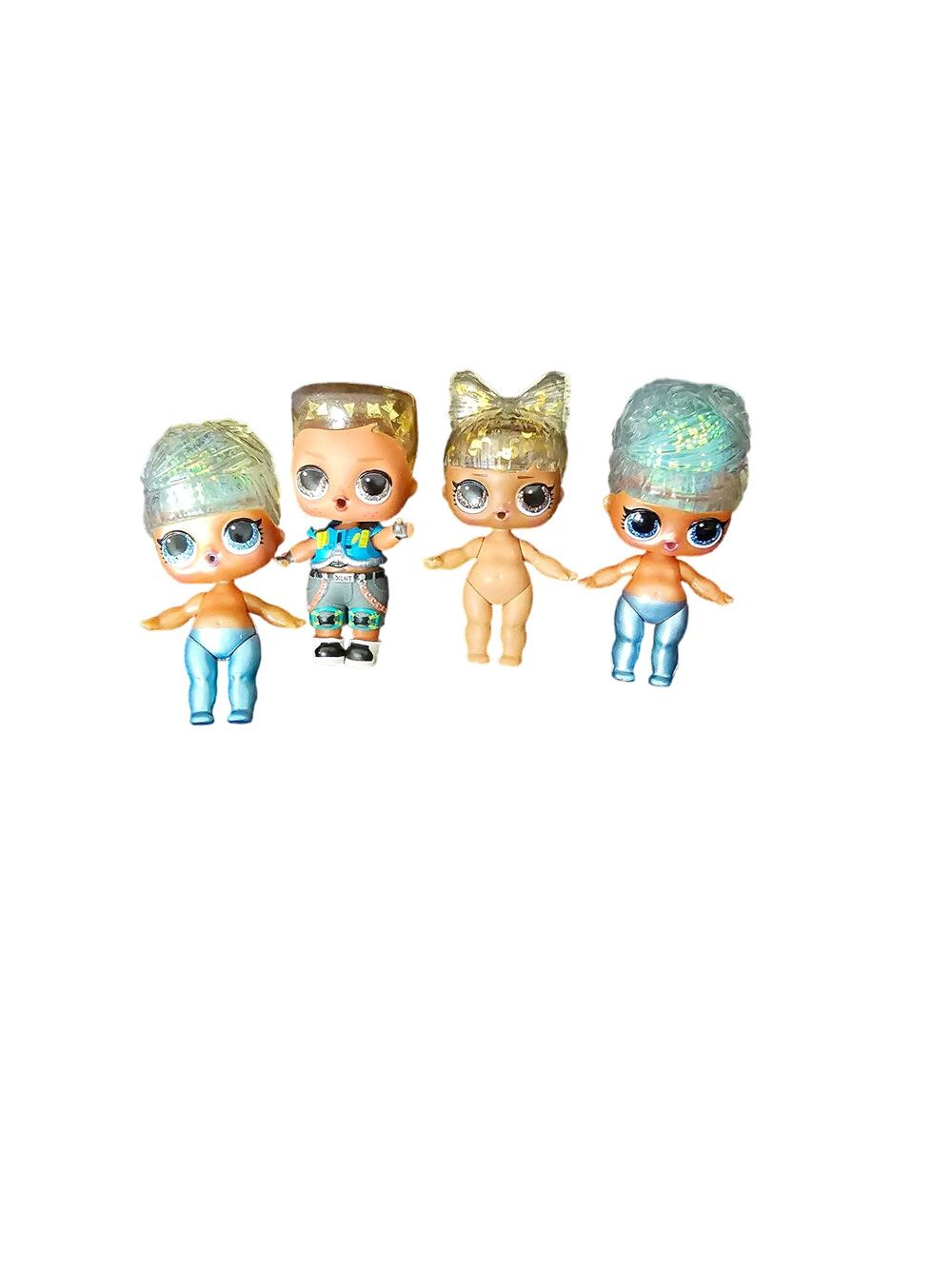 MGA Entertainment LOL Surprise Winter Disco Glitter Globe Girl & Boy Dolls